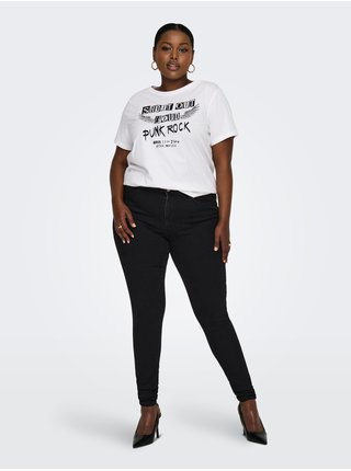 Čierne dámske skinny fit džínsy ONLY CARMAKOMA Power