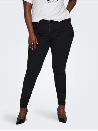 Čierne dámske skinny fit džínsy ONLY CARMAKOMA Power