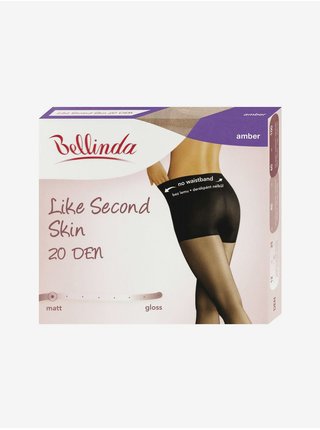 Tělové dámské punčochové kalhoty Bellinda LIKE SECOND SKIN 20 DEN 