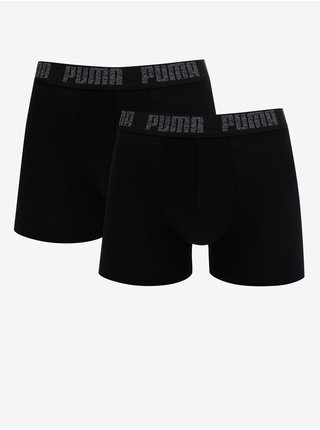 Sada dvou pánských boxerek v černé barvě Puma