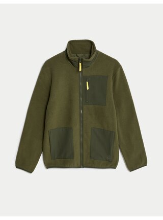 Khaki pánská mikina Marks & Spencer 