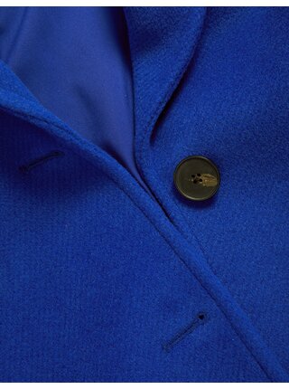 Modrý dámsky kabát Marks & Spencer
