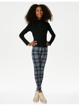 Černé holčičí tričko se stojáčkem Marks & Spencer   