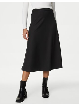 Černá dámská midi sukně Marks & Spencer