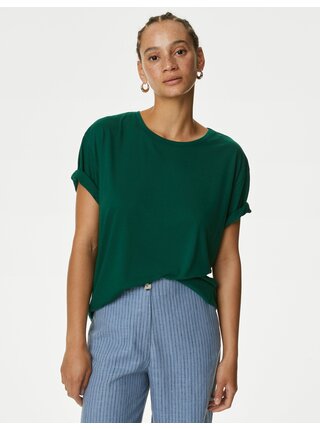 Zelené dámske tričko Marks & Spencer