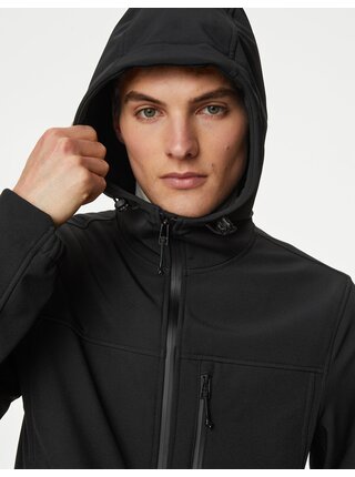 Černá pánská nepromokavá bunda s technologií Stormwear™ Marks & Spencer 