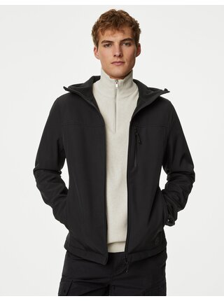 Černá pánská nepromokavá bunda s technologií Stormwear™ Marks & Spencer 