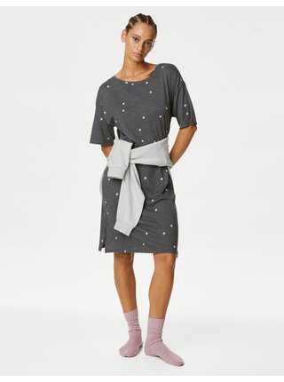 Šedá dámska nočná košeľa s úpravou Cool Comfort™ Marks & Spencer 