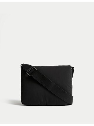 Černá dámská crossbody kabelka Marks & Spencer   