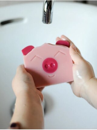Přírodní tuhé mýdlo pro děti Almara Soap My Happy Pig 5 g 