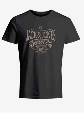 Černé pánské tričko Jack & Jones Eric