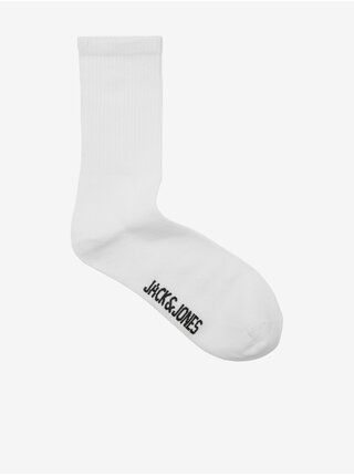 Sada pěti párů pánských ponožek v černé, bílé a modré barvě Jack & Jones Color