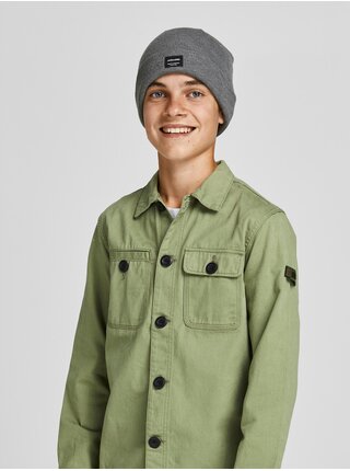 Šedá pánska čiapka Jack & Jones Dna