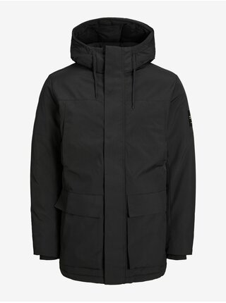 Černá pánská zimní parka Jack & Jones Rob