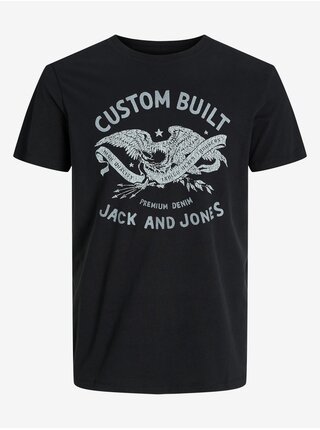Čierne pánske tričko Jack & Jones Fonne