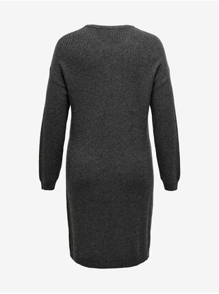 Šedé dámské svetrové šaty ONLY CARMAKOMA Ribi