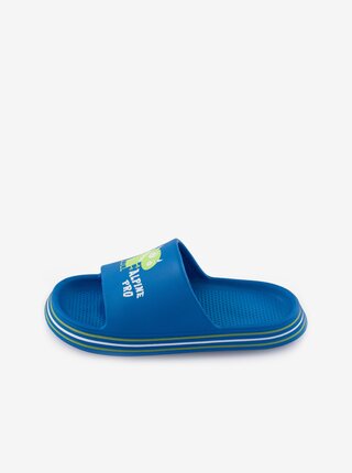 Modré dětské pantofle ALPINE PRO LARINO
