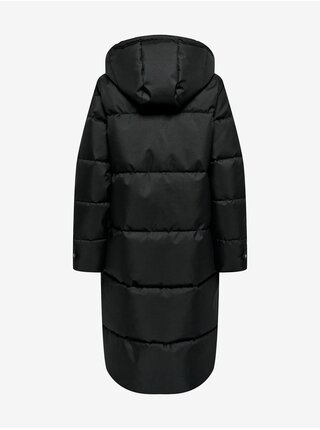 Černý dámský prošívaný kabát ONLY Irene