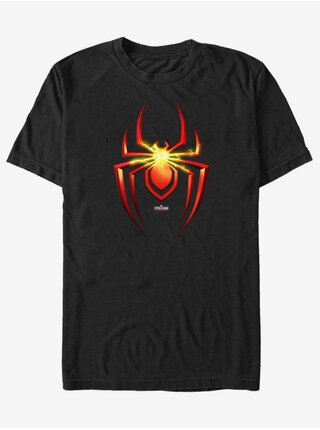 Čierne pánske tričko ZOOT.Fan Marvel Electric Emblem