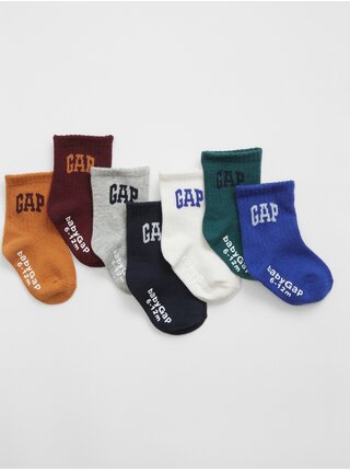 Sedm párů barevných dětských ponožek GAP 