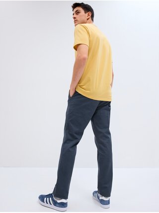 Modré pánské slim fit kalhoty GAP GapFlex