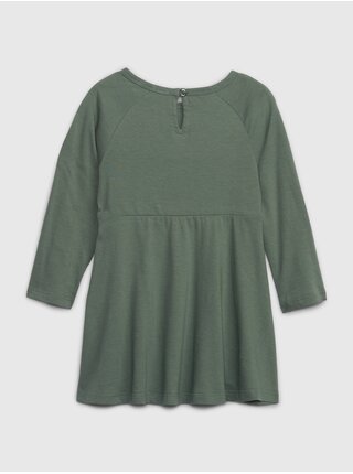 Zelené holčičí šaty s logem GAP