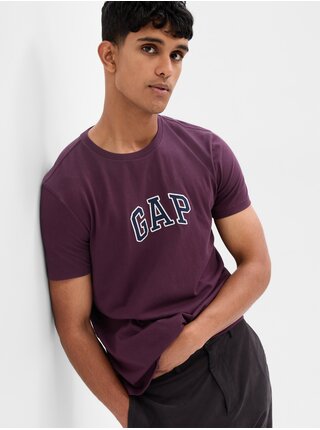 Vínové pánské tričko GAP  