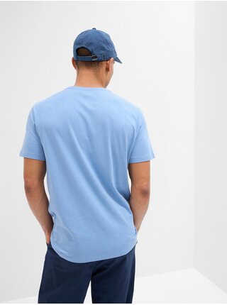 Světle modré pánské tričko Gap