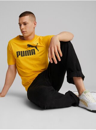 Žlté pánske tričko Puma ESS