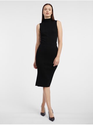 Černá dámská svetrová sukně ORSAY