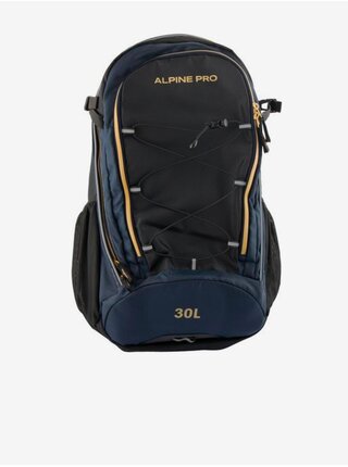 Černo-modrý unisex outdoorový batoh 30l ALPINE PRO GORME  