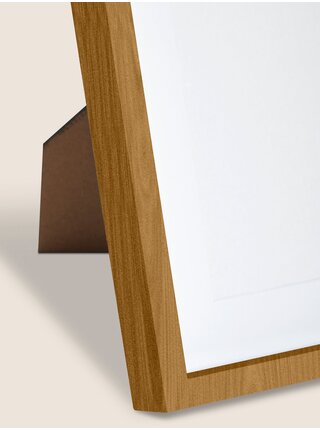 Hnědý dřevěný fotorámeček Marks & Spencer 