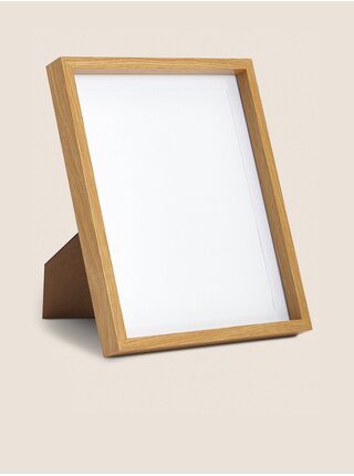 Světle hnědý dřevěný fotorámeček Marks & Spencer 