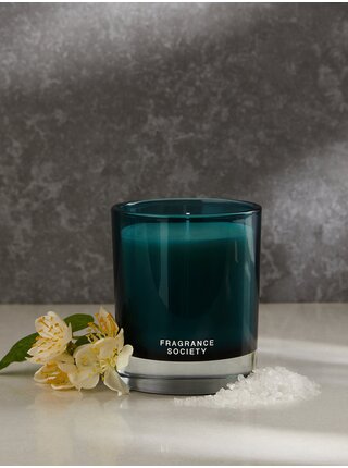Vonná svíčka s vůní nerolového oleje, jasmínu a mořské soli Marks & Spencer 