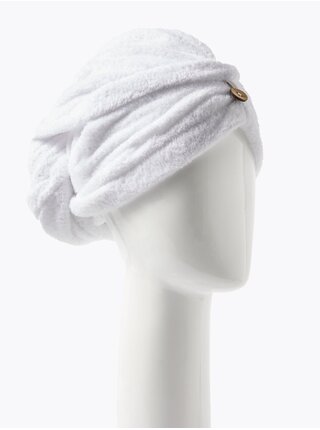 Bílý rychleschnoucí ručník na vlasy Marks & Spencer 