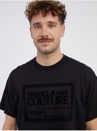 Čierne pánske tričko Versace Jeans Couture