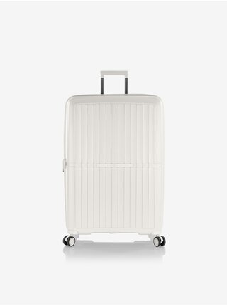 Bílý cestovní kufr Heys Airlite L  