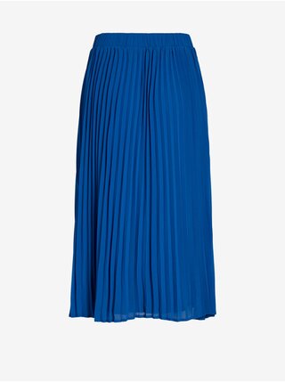 Modrá dámská plisovaná sukně VILA Moltan