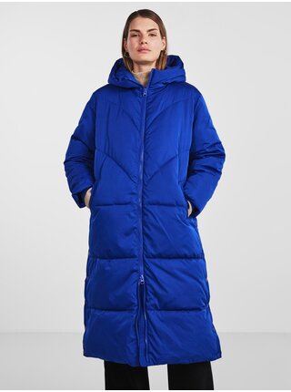 Modrý dámsky prešívaný kabát Y.A.S Irima