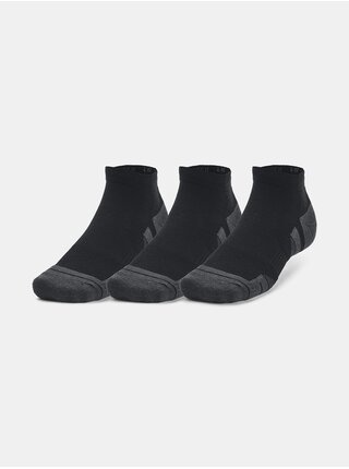 Súprava troch párov pánskych ponožiek v čierno farbe Under Armour UA Performance Tech 3pk Low