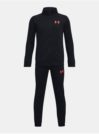 Černá klučičí sportovní souprava Under Armour UA Knit Track Suit  