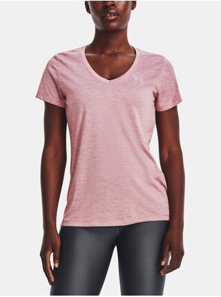 Růžové dámské sportovní tričko Under Armour 