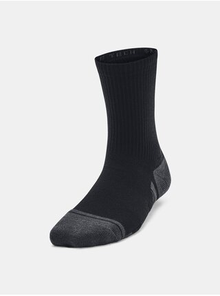 Sada tří klučičích ponožek v černé barvě Under Armour Perform 