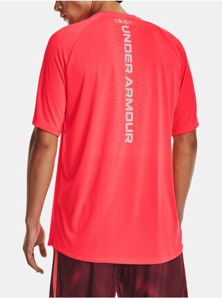Červené sportovní tričko Under Armour UA Tech Reflective SS 