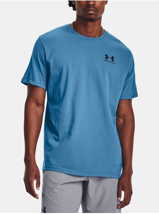 Modré športové tričko Under Armour UA M SPORTSTYLE LC SS