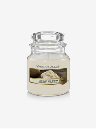 Yankee Candle vonná svíčka Coconut Rice Cream Classic malý