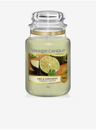 Yankee Candle vonná svíčka Lime&Coriander Classic velký