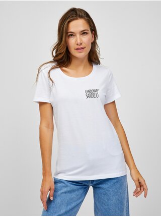 Bílé dámské tričko ZOOT.Original Šardojó 