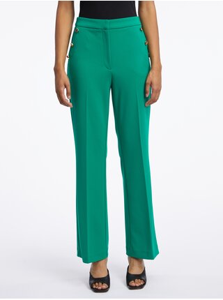 Zelené dámské kalhoty ORSAY