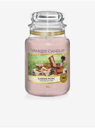 Yankee Candle vonná svíčka Garden Picnic Classic velký